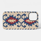 Orientalischer Teppich Killim iPhone Hülle (Rückseite (Horizontal))