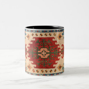 Orientalischer Teppich Rug Zweifarbige Tasse