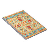 Orientalischer Teppich, verzierte Blumenmuster, St Notizblock (Rechte Seite)