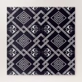 Orientalischer, traditioneller, nahtloser Hintergr Puzzle (Horizontal)