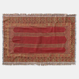 Orientalischer türkischer Perserteppich Rot Decke