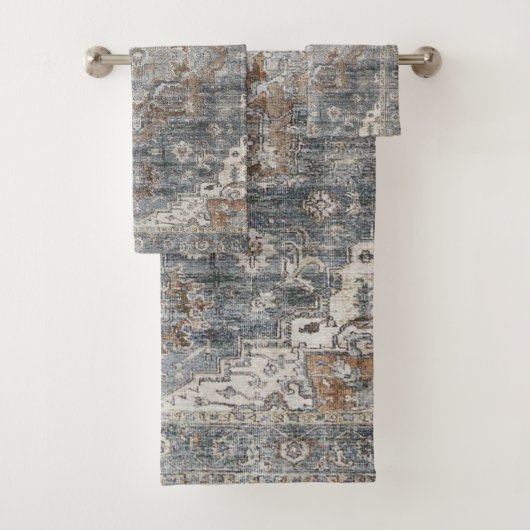 Orientalischer türkischer Persischer Teppich Badhandtuch Set (Insitu)