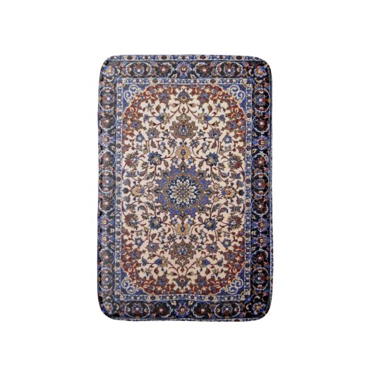 Orientalischer Türkischer Persischer Teppichboden Badematte (Vorderseite Vertikal)