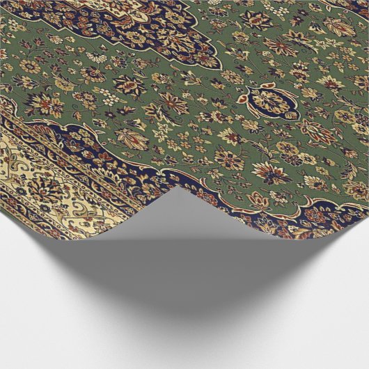 Orientalischer Türkischer Ruder Geschenkpapier (Ecke)