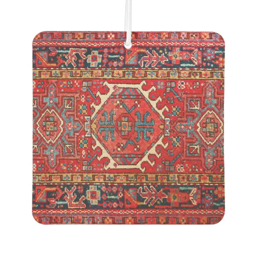 Orientalischer türkischer Teppich Autolufterfrischer (Vorderseite)