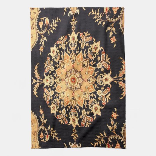 Orientalischer türkischer Teppich Geschirrtuch (Vertikal)