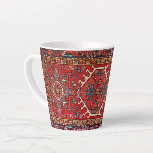 Orientalischer türkischer Teppich Milchtasse (Linke Ecke)