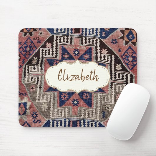 Orientalischer türkischer Teppich Mousepad (Mit Mouse)