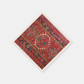 Orientalischer türkischer Teppich Serviette (Ecke)