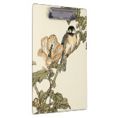 Orientalischer Vogel auf Zweig Klemmbrett (Rechts)