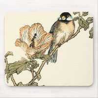 Orientalischer Vogel auf Zweig