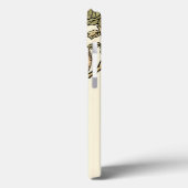 Orientalischer Vogel gehockt auf Niederlassung Case-Mate iPhone Hülle (Rückseite / Links)