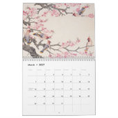Orientalischer Vorlagenkunst-Pflanzen-Kalender Kalender (Mär 2027)