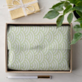 Orientalischer Wellenhintergrund Seidenpapier (Geschenk)