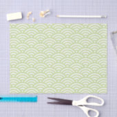 Orientalischer Wellenhintergrund Seidenpapier (Handwerk)