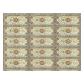 Orientalischer Wolldeckeblick in den hellen Farben Tischdecke (Vorderseite (Horizontal))