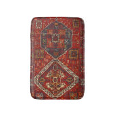 Orientalischer Wolldeckeentwurf in Rotem und in Badematte (Vorderseite Vertikal)