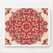 Orientalischer Wolldeckeentwurf! Mousepad (Vorne)