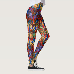 Orientalisches Aquarellmuster I + Ihre Ideen Leggings