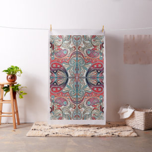 Orientalisches Aquarellmuster II + Ihre Ideen Stoff