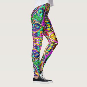 Orientalisches Aquarellmuster III + Ihre Ideen Leggings
