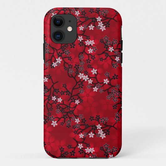 Orientalisches Blumenmehrfarbenmuster #7 Case-Mate iPhone Hülle (Rückseite)