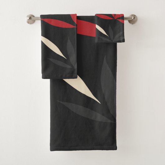 Orientalisches Blumenmuster Badhandtuch Set (Insitu)