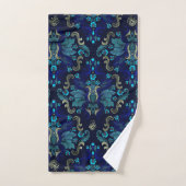 Orientalisches Damast-Muster Badhandtuch Set (Handtuch)