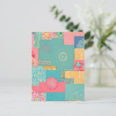 Orientalisches Design Postkarte (Stehend Vorderseite)