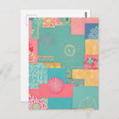 Orientalisches Design Postkarte (Vorne/Hinten)