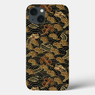 Orientalisches Drachenmuster Case-Mate iPhone Hülle