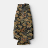 Orientalisches Drachenmuster Flaschenkühler (Rückseite)