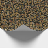 Orientalisches Drachenmuster Geschenkpapier (Ecke)