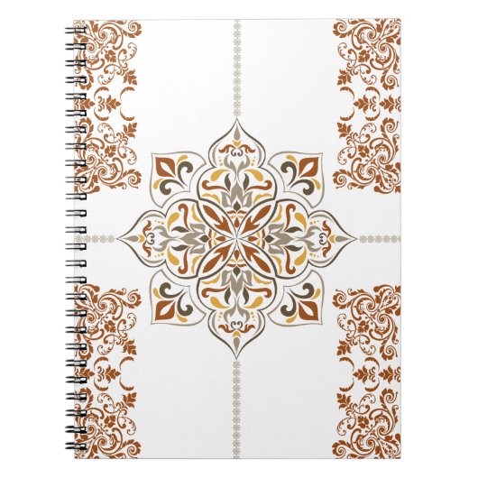 Orientalisches Erbe - Klassisches Ornamentales Not Notizblock (Vorderseite)