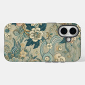 Orientalisches Gartenmuster Case-Mate iPhone Hülle (Rückseite (Horizontal))