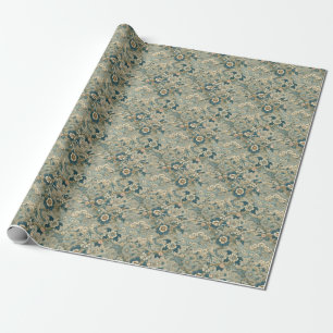 Orientalisches Gartenmuster Geschenkpapier
