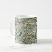 Orientalisches Gartenmuster Kaffeetasse (Vorderseite Links)
