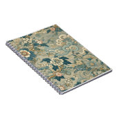 Orientalisches Gartenmuster Notizblock (Rechte Seite)