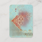 Orientalisches Glühen - Visitenkarte (Vorderseite)