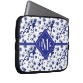 Orientalisches Kirschblüte Niederlassungs-Muster Laptopschutzhülle (Vorne Rechts)