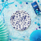 Orientalisches Kirschblüte-Niederlassungs-Muster Pappteller (Party)