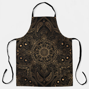 Orientalisches Mandala, Luxus-Vintage-Muster. Schürze