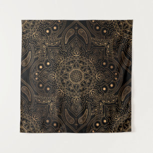 Orientalisches Mandala, Luxus-Vintage-Muster. Wandteppich
