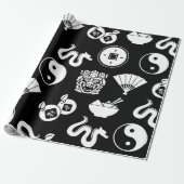 Orientalisches Muster Geschenkpapier (Ungerollt)