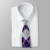 Orientalisches Muster mit Amethyst Gruppen und Krawatte (Gebunden)