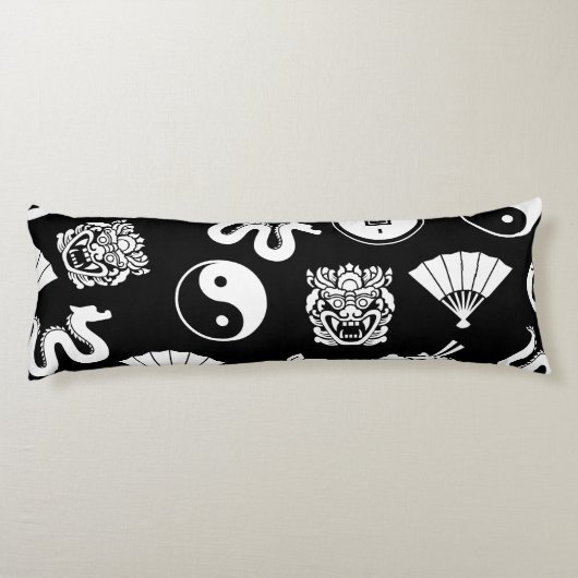 Orientalisches Muster Seitenschläferkissen (Rückseite)