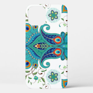 Orientalisches Paisley, Pfauenfeder-Muster. Case-Mate iPhone Hülle