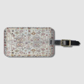 Orientalisches persisches Muster Gepäckanhänger (Vorderseite (Horizontal))