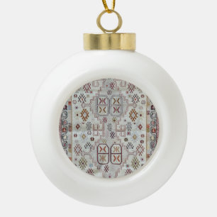 Orientalisches persisches Muster Keramik Kugel-Ornament