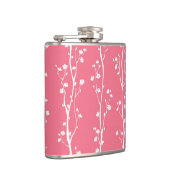 Orientalisches Pflaumenblütenmuster Flachmann (Rechts)